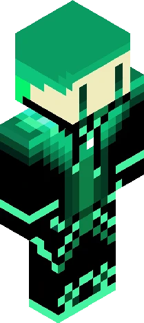 Skin 3a87a7 Minecraft skin preview