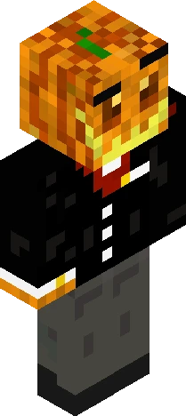 designed to resemble a Minecraft skin preview