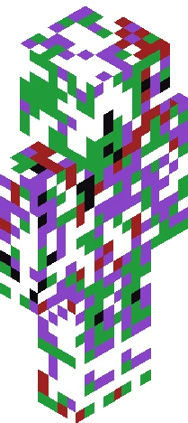 pixelated video game character, Minecraft skin preview
