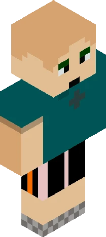 Skin 43bdfa Minecraft skin preview