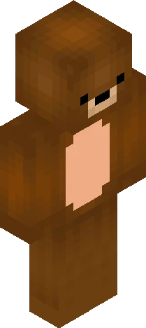 image displays a video Minecraft skin preview