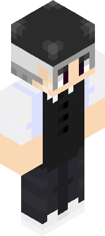 rendered in a simplistic, Minecraft skin preview