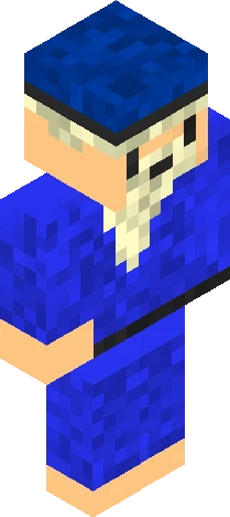 classic 8-bit or early 3D compu Minecraft skin preview