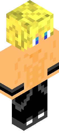 Blonde Steve. Skin Minecraft skin preview