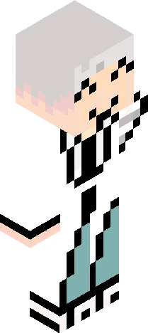 rendered in a pixelated Minecraft skin preview
