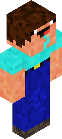 Skin 4ad9dd Minecraft skin preview