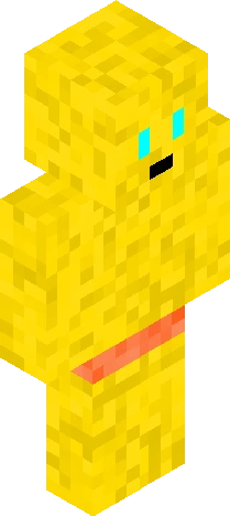 Gold Golem Skin Minecraft skin preview