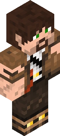 male figure with a Minecraft skin preview