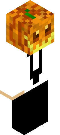 Pumpkin Steve Skin Minecraft skin preview