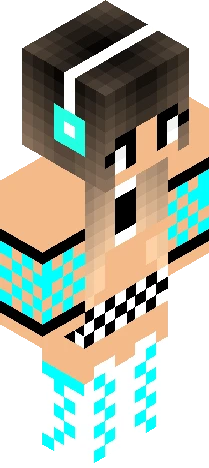 Skin 5bc7de Minecraft skin preview