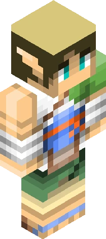 Skin 5eb3dc Minecraft skin preview