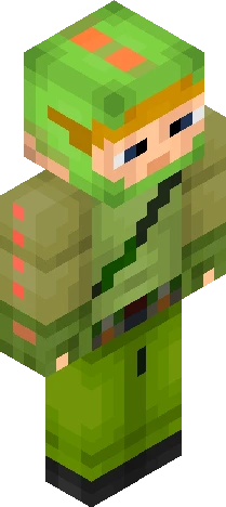Skin 5fde3f Minecraft skin preview