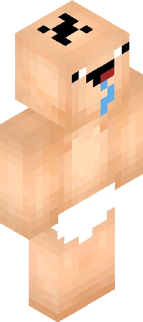 Skin 64d7dd Minecraft skin preview