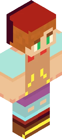 Skin 6a9632 Minecraft skin preview