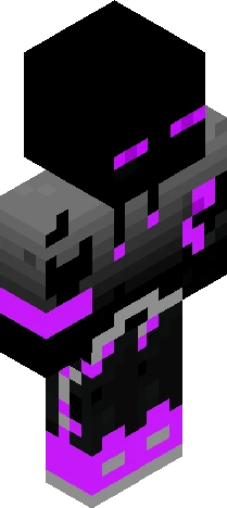 Black Creeper Minecraft skin preview