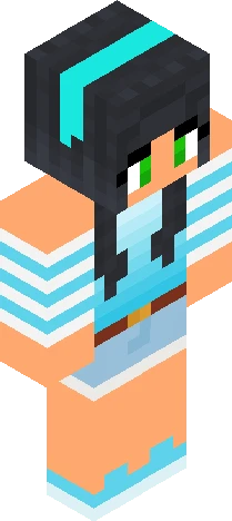 Skin 6ee5bb Minecraft skin preview