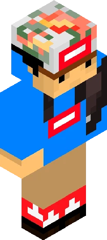 Skin 71f597 Minecraft skin preview