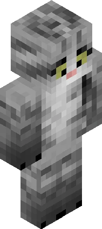 cat-like mobs found in the vide Minecraft skin preview
