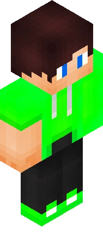 Skin 74f44a Minecraft skin preview