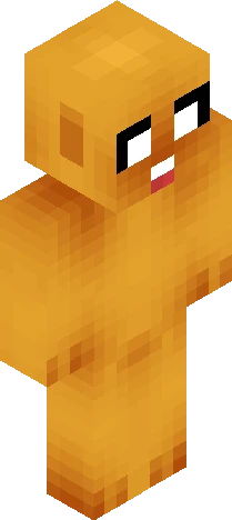 Gold Golem Skin Minecraft skin preview