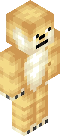Fox Skin Minecraft skin preview