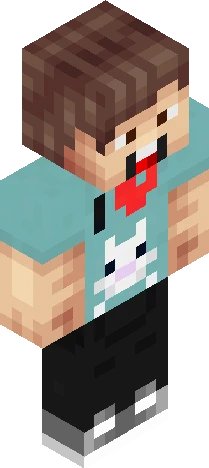 Red Cat Minecraft skin preview