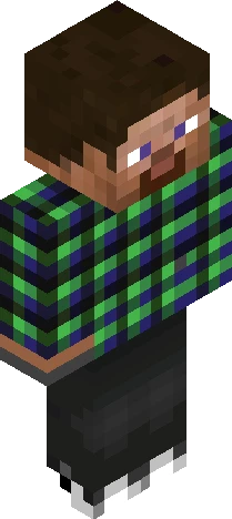Skin 7b40d2 Minecraft skin preview