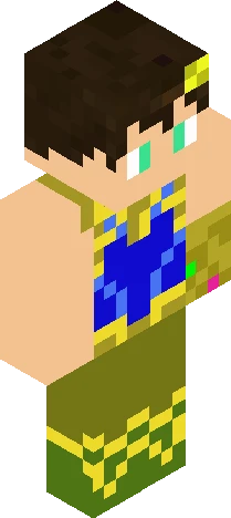 representation of an avatar Minecraft skin preview