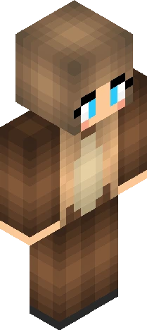 pixelated representation commonly found Minecraft skin preview