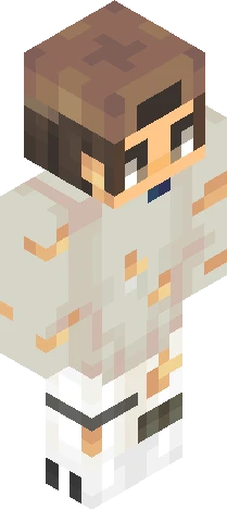 representation commonly found in Minecraft skin preview