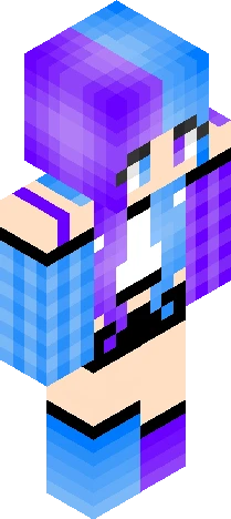 Skin 85ffd6 Minecraft skin preview