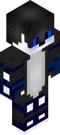 Skin 8863d9 Minecraft skin preview