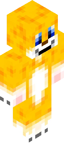 Fox Skin Minecraft skin preview
