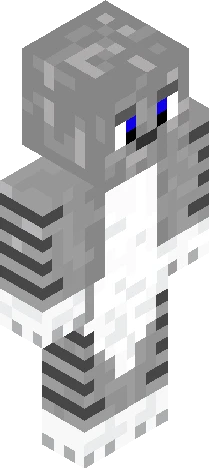 Blue Cat Minecraft skin preview
