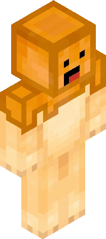 Golden Golem Skin Minecraft skin preview