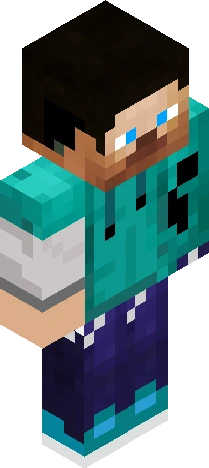 male avatar commonly found Minecraft skin preview