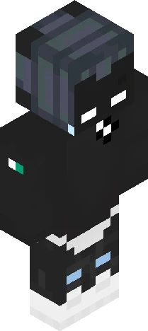 Black Mirror, Skin Minecraft skin preview