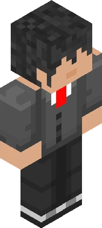 Red Mage Minecraft skin preview