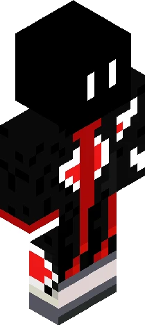 Red Mage Minecraft skin preview
