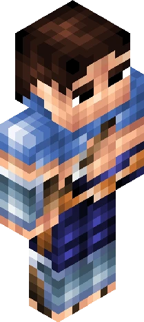 male figure with a Minecraft skin preview