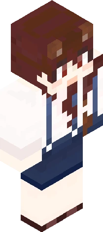 Red Mage Minecraft skin preview
