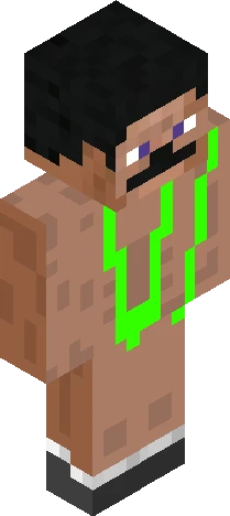 Green Creeper Minecraft skin preview