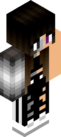 rendered in a pixelated Minecraft skin preview