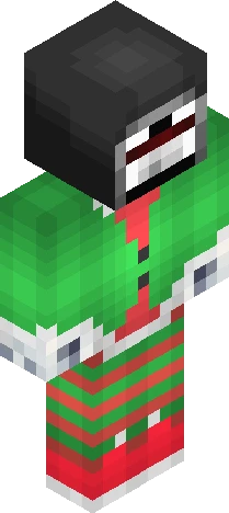 pixelated representation, typical of Minecraft skin preview
