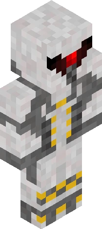 skeletal figure Minecraft skin preview