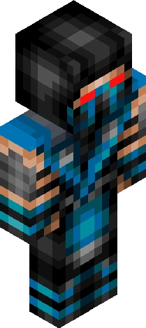 video game avatar, rendered Minecraft skin preview