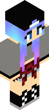 pixel art Minecraft skin preview