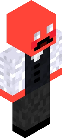 image displays a stylized Minecraft skin preview