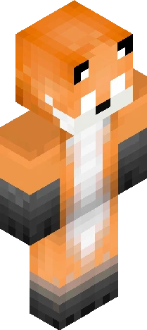 Fox Skin Minecraft skin preview