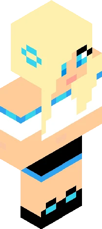 Skin c6ff97 Minecraft skin preview